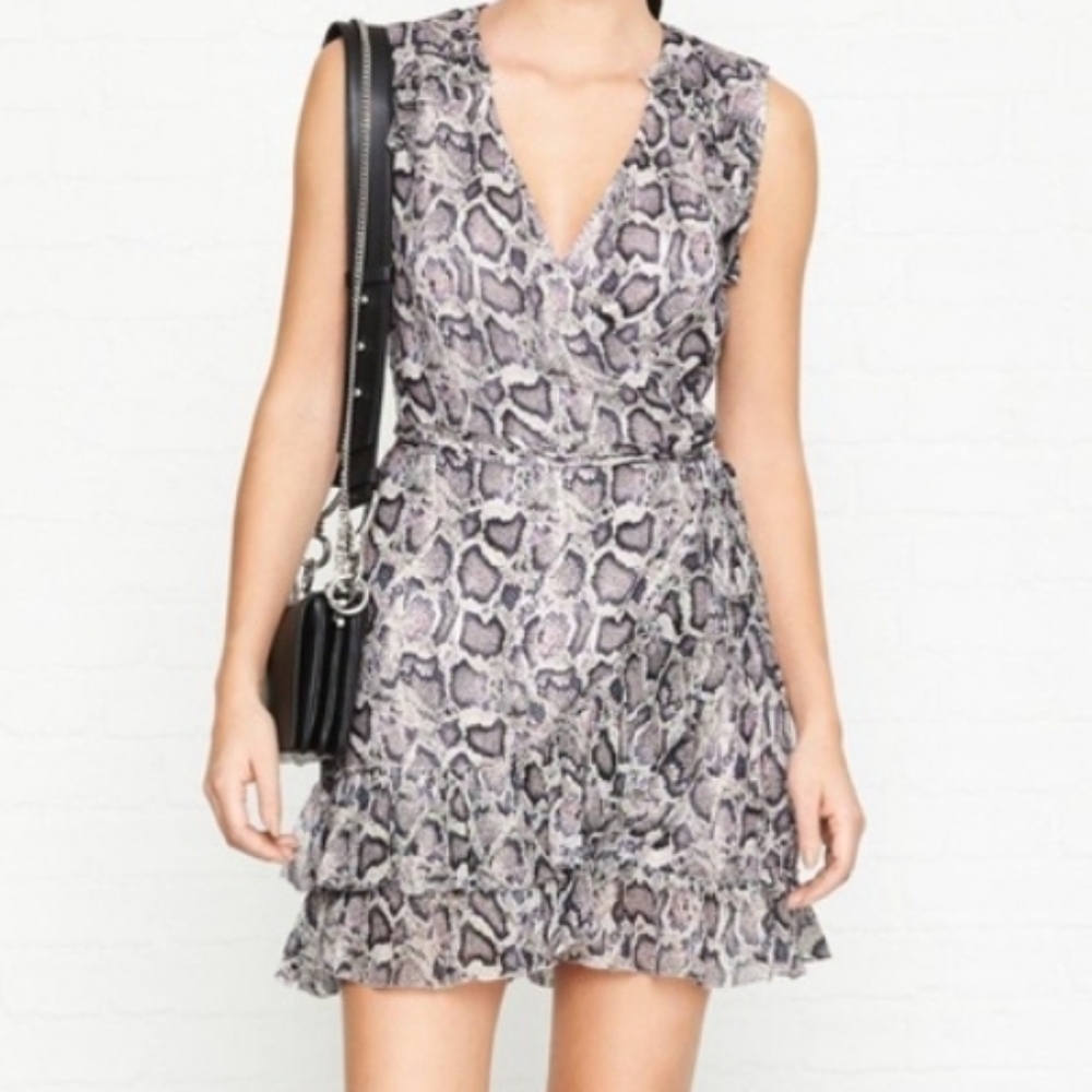 Allsaints Priya Misra Wrap Dress